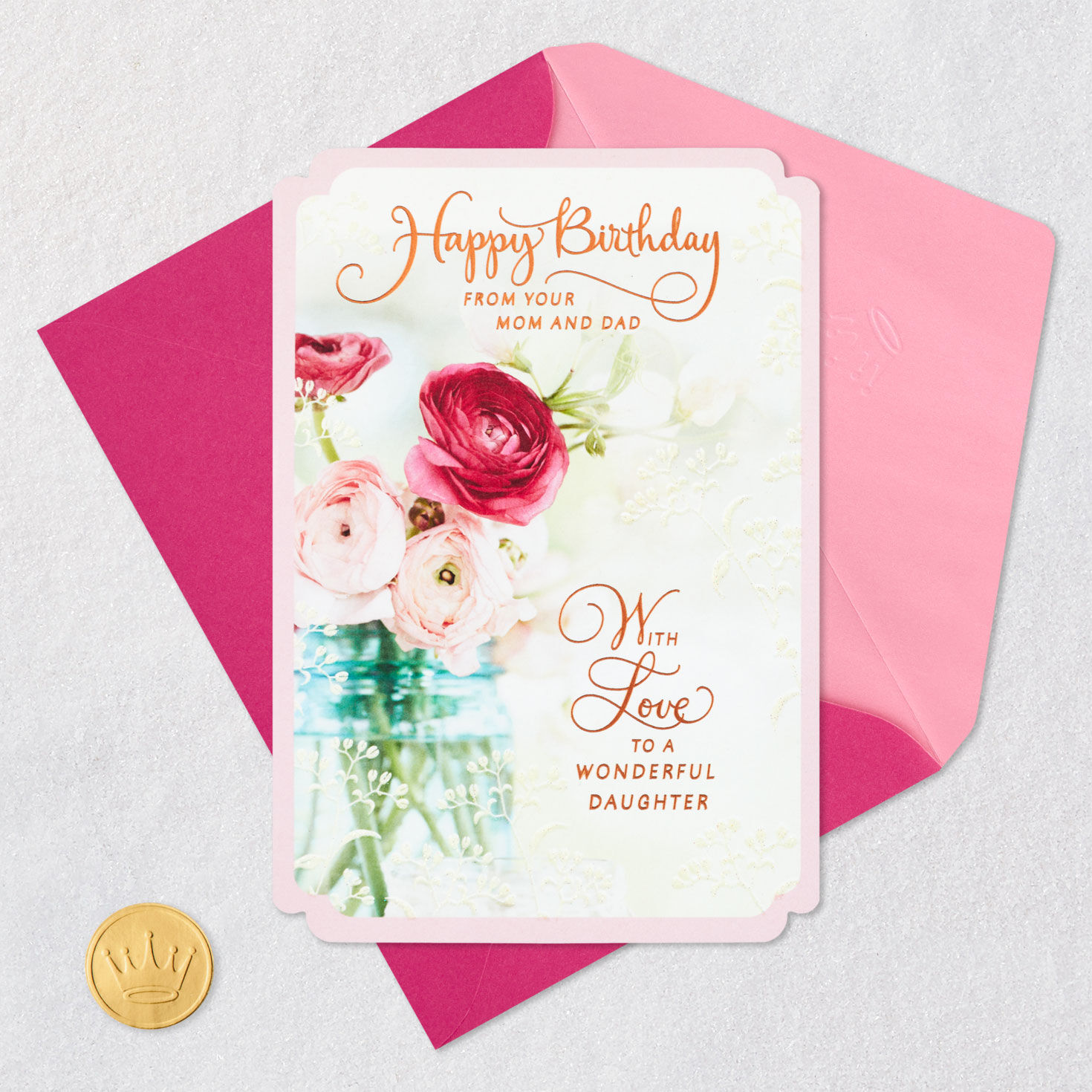 You're a Wonderful Daughter Birthday Card, , large image number 6