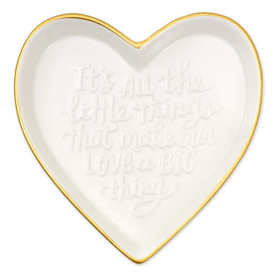 All the Little Things Heart-Shaped Trinket Dish, , large image number 2