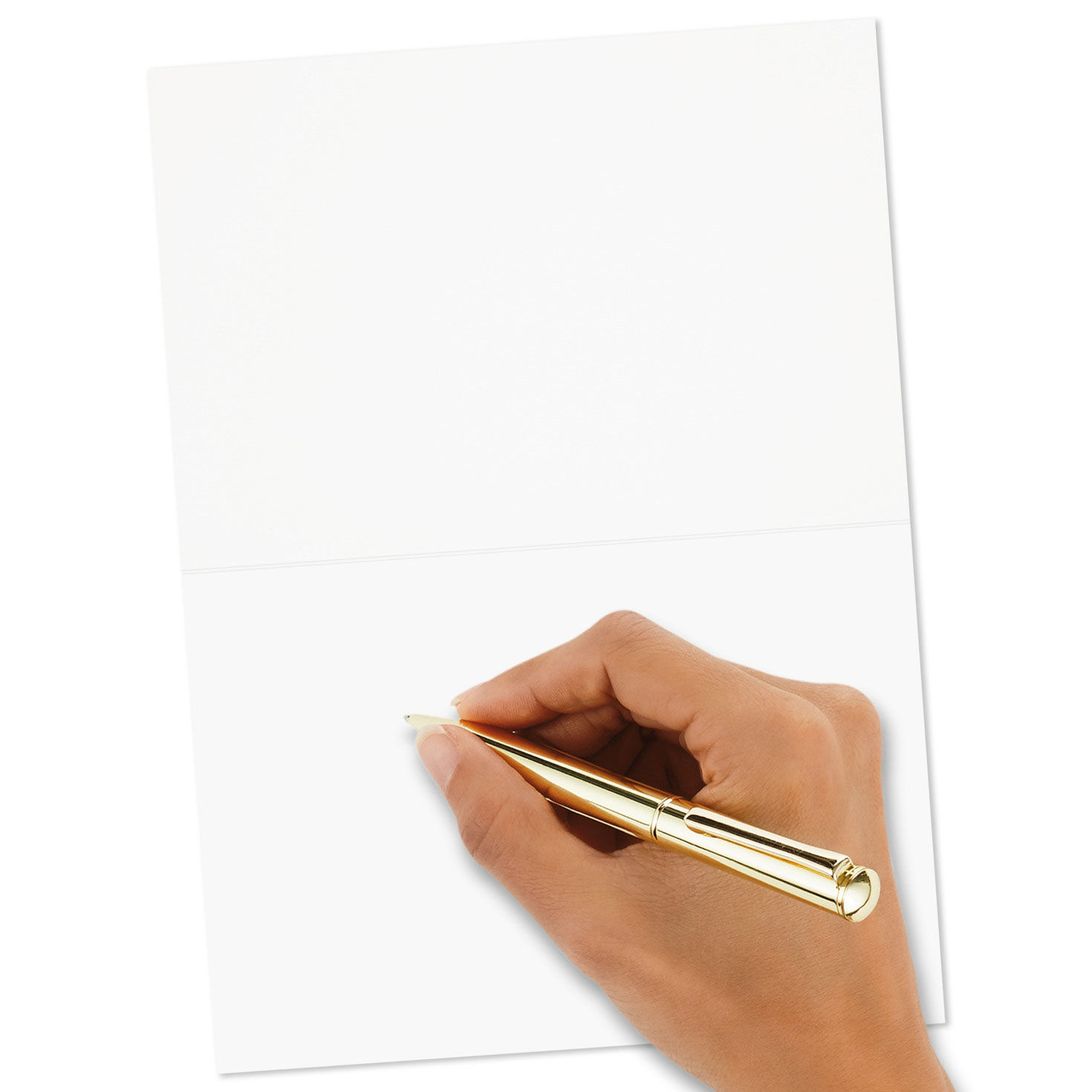 Black 2026 on Gold Grad Thank You Cards Bulk Pack Signing card image number 5