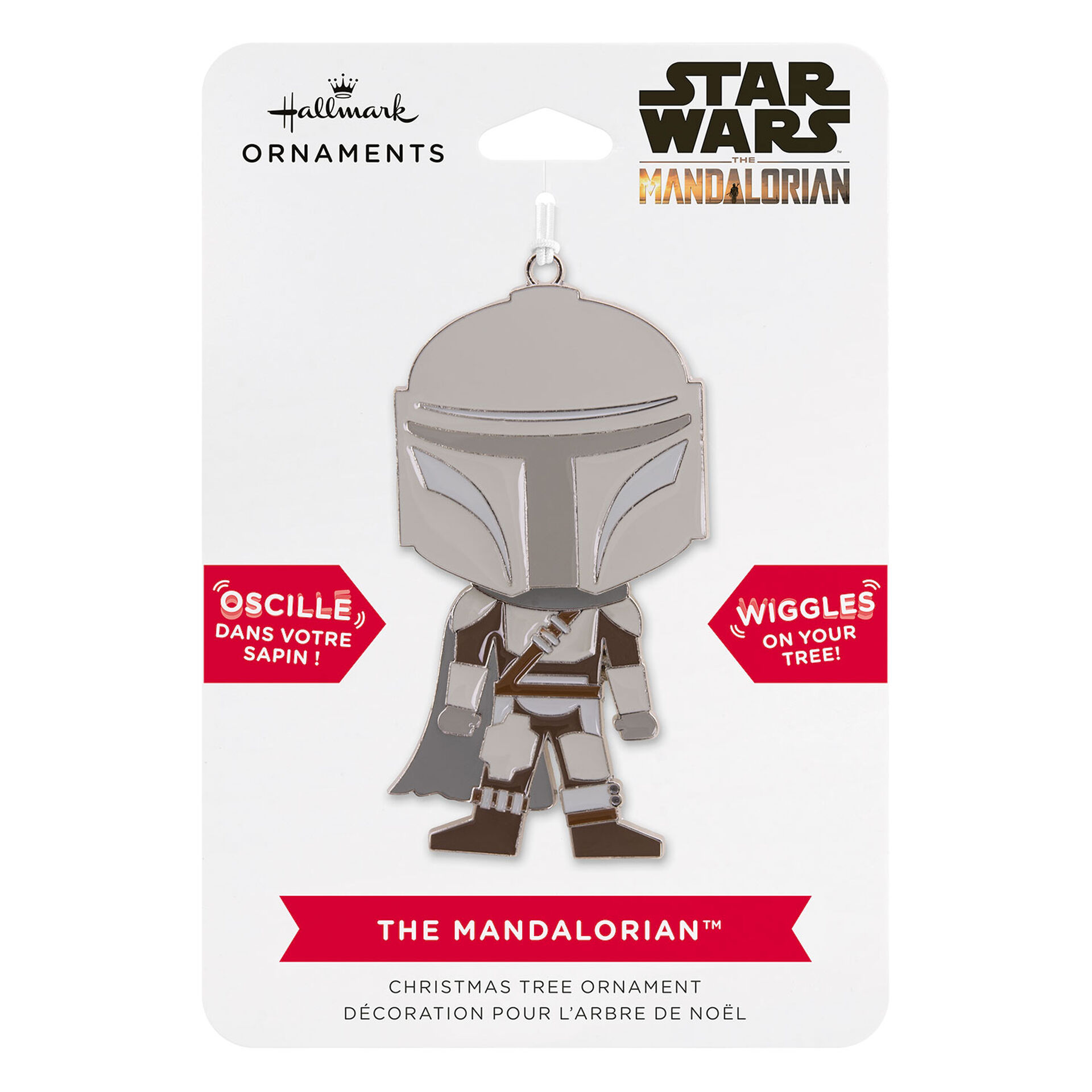 Star Wars The Mandalorian™ Moving Metal Hallmark Ornament Gift