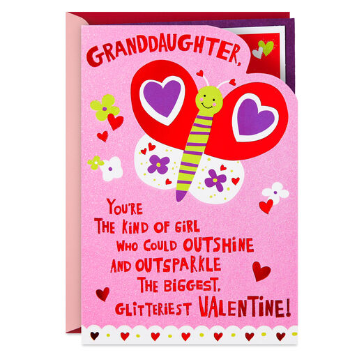 Download Thankful And Proud Valentine S Day Card For Granddaughter Greeting Cards Hallmark