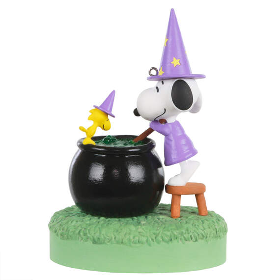 The Peanuts® Gang Toil and Trouble Musical Halloween Ornament With Light, , large image number 6