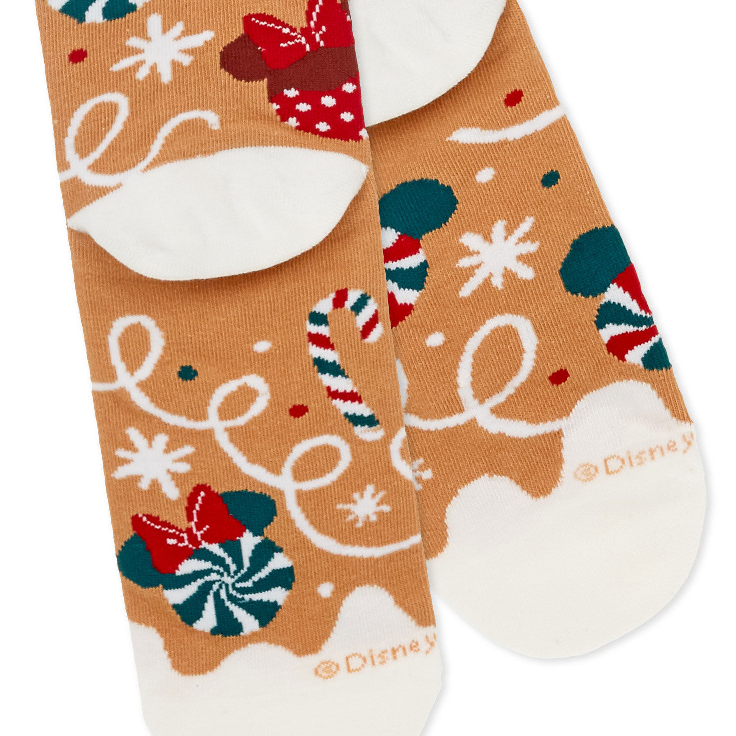 Disney Mickey and Minnie Icons Gingerbread Socks for only USD 16.99 | Hallmark