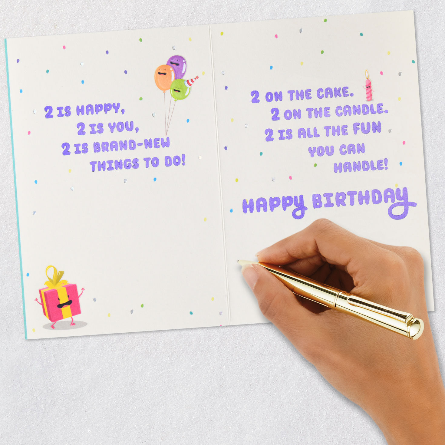 All the Fun 2nd Birthday Card, , large image number 7