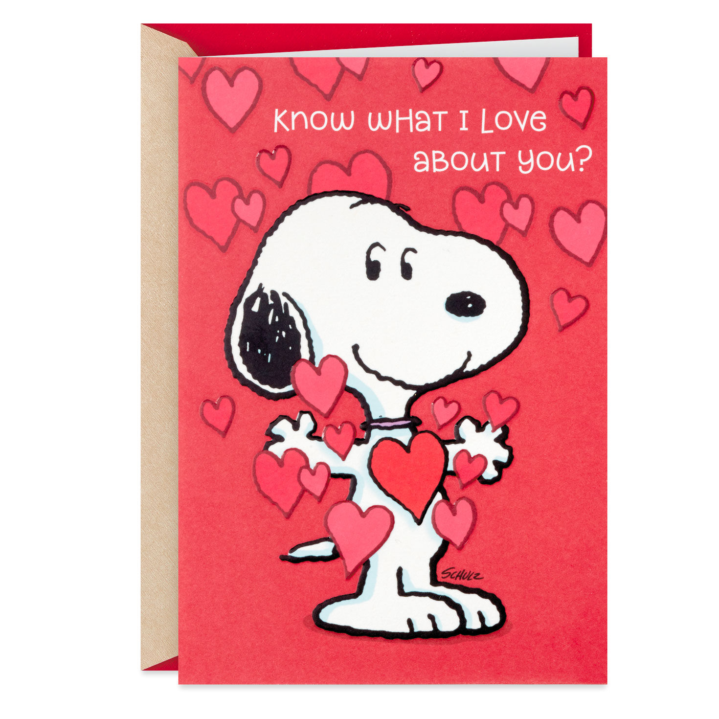 Peanuts® Love Everything About You Valentine's Day Card