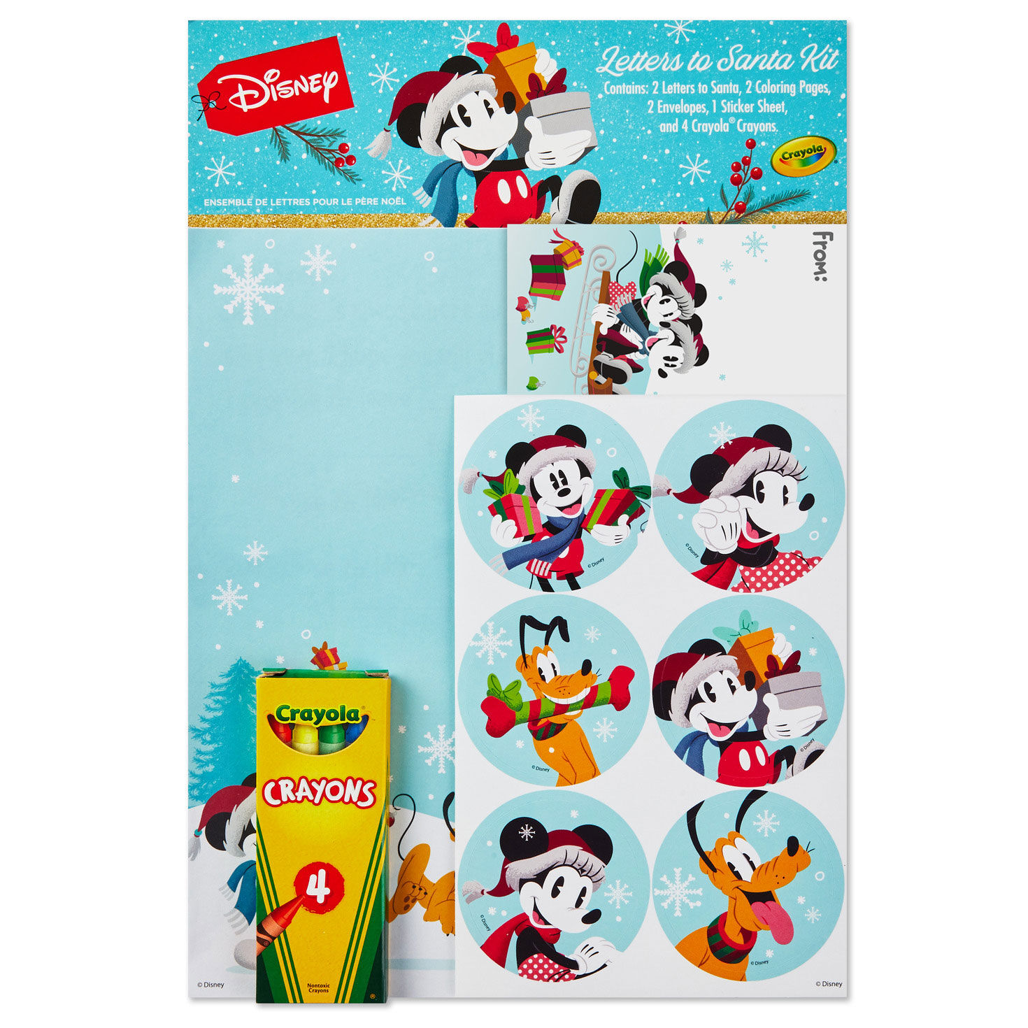 Disney Mickey Mouse Letters to Santa Crayola&reg; Coloring Kit, , large image number 6