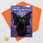 Scare Up Some Fun Black Cat Bat Halloween Card, , large image number 5