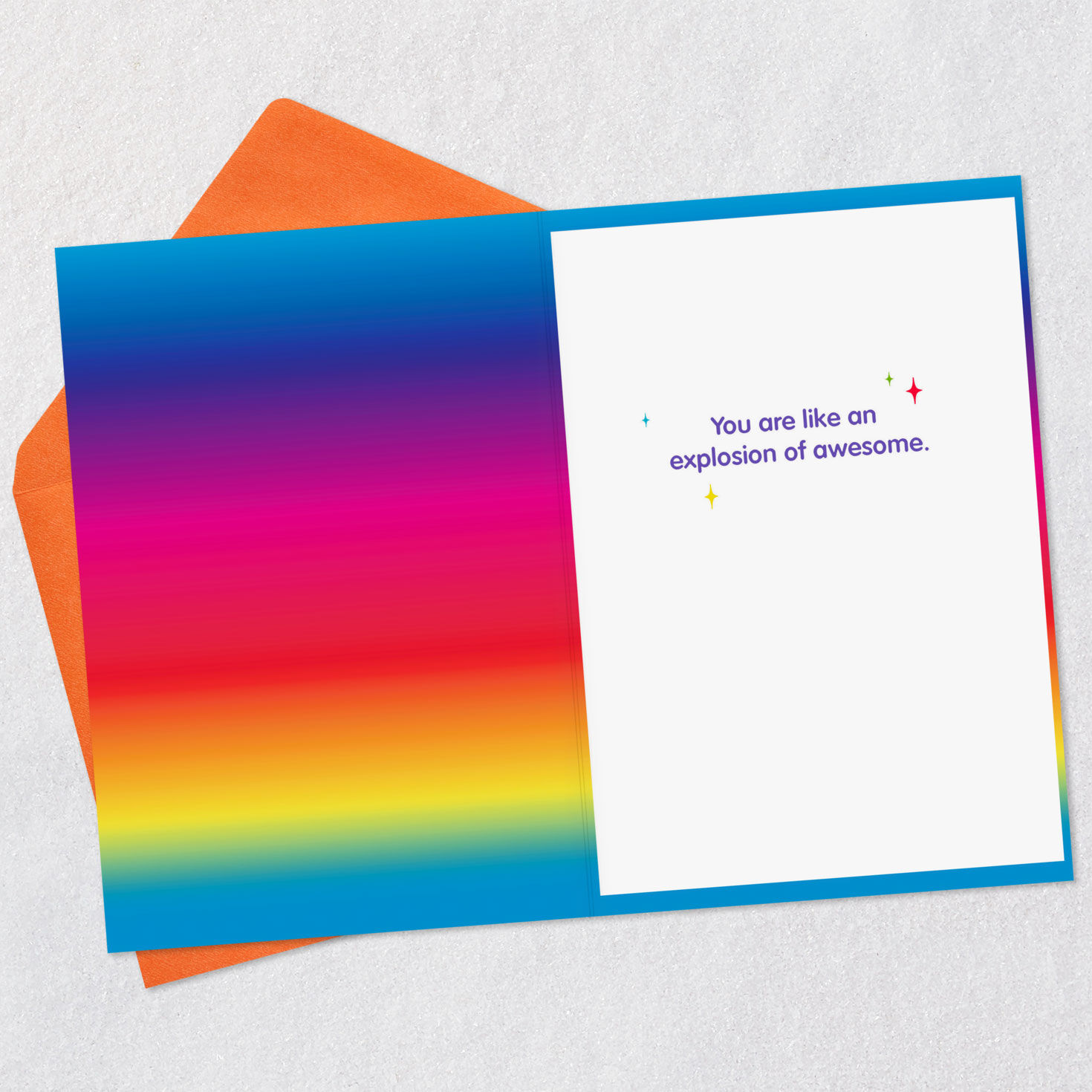 Dog in Exploding Volcano Funny Card  image number 3