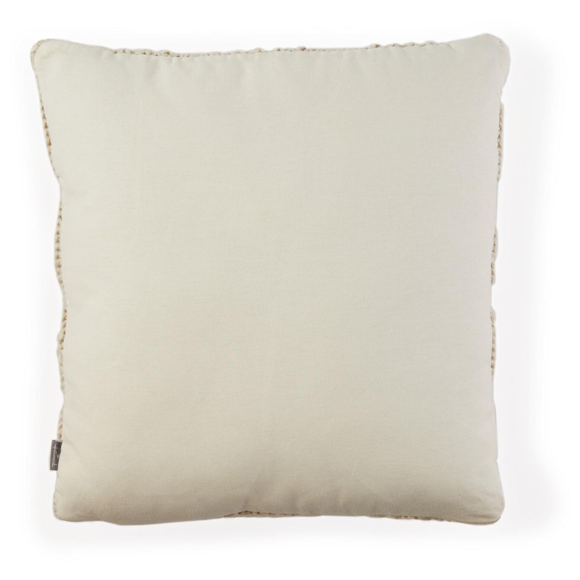 Chunky White Knit Pillow 18x18 Pillows & Blankets Hallmark