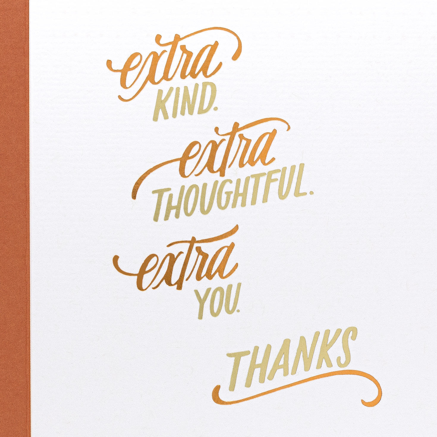 So Extra Kind and Thoughtful Thank You Card, , large image number 2