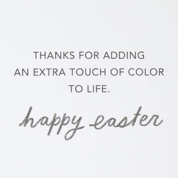 Every Shade of Grateful for You Easter Card, , large image number 2
