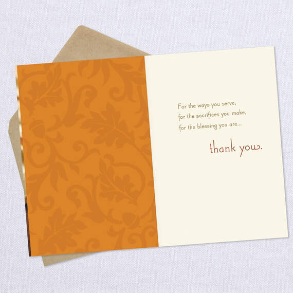The Blessing You Are Religious Clergy Appreciation Card for Couple, , large image number 3