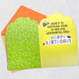 Smiling Flower and Bees Kids Birthday Card Open card with envelope image number 3