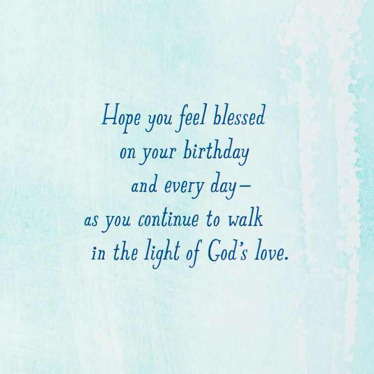 Blessing After Blessing Birthday Card With Bookmark, , large image number 2