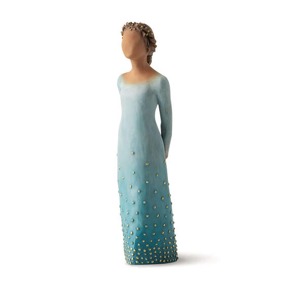 Willow Tree Radiance Woman Figurine—Brown Skin Tone, 7.5", Brown Skin Tone, large image number 1