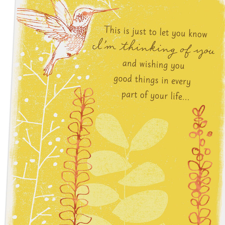 Thinking of you Greeting Card Thinking of you Greeting Card
