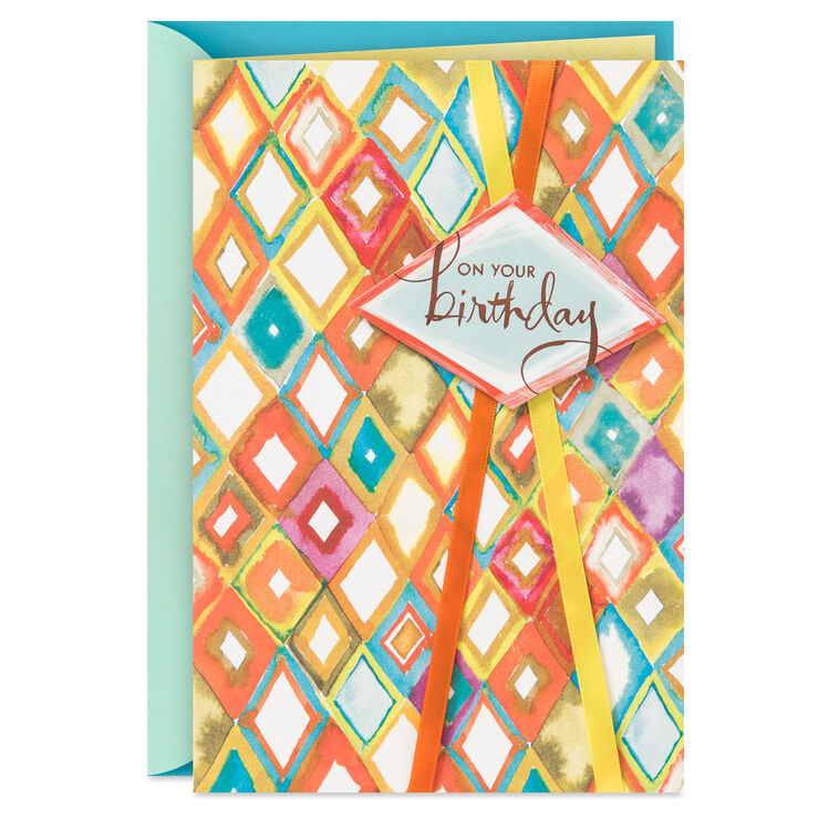 Wishing You Happiness Birthday Card