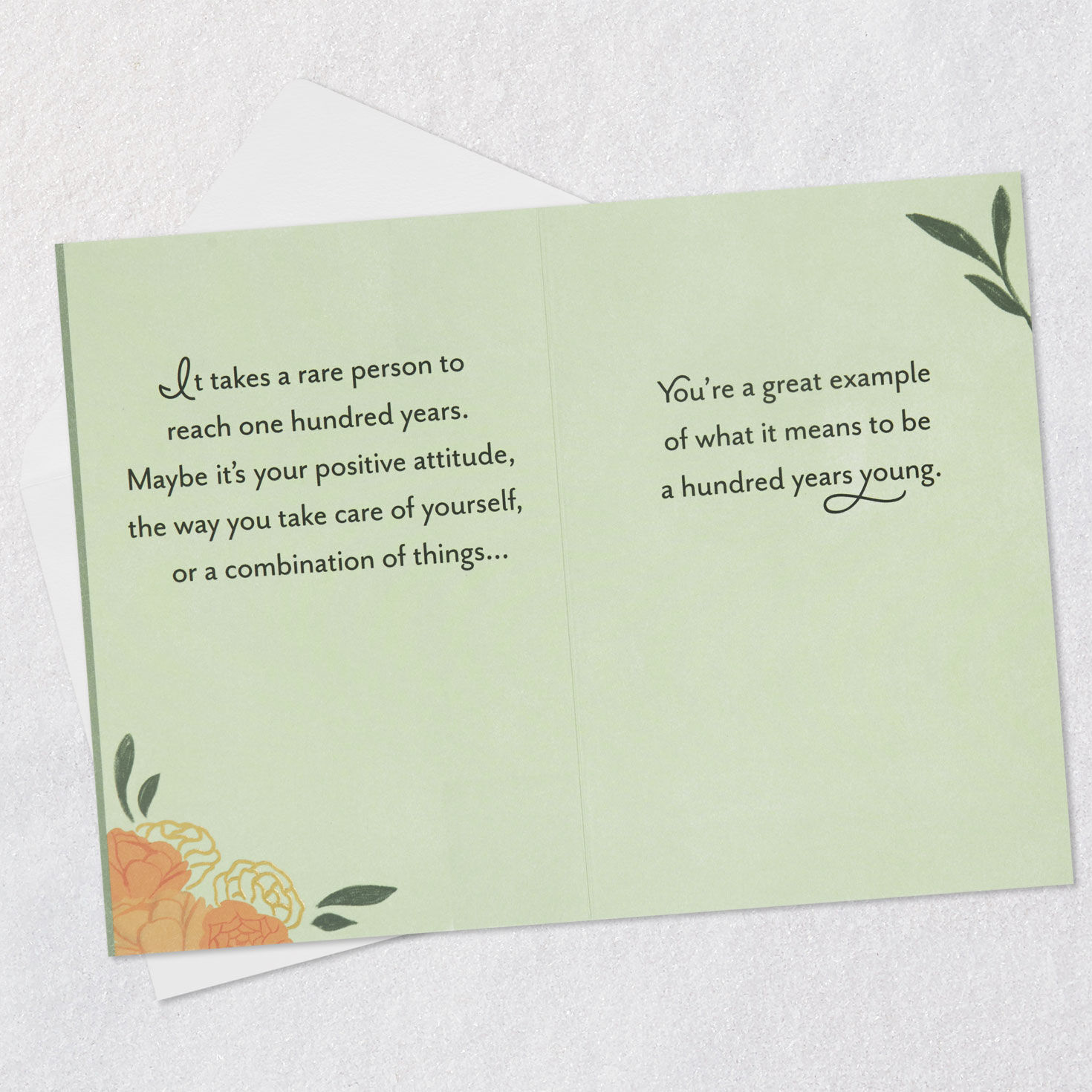 A Great Example of 100 Years Young 100th Birthday Card, , large image number 4