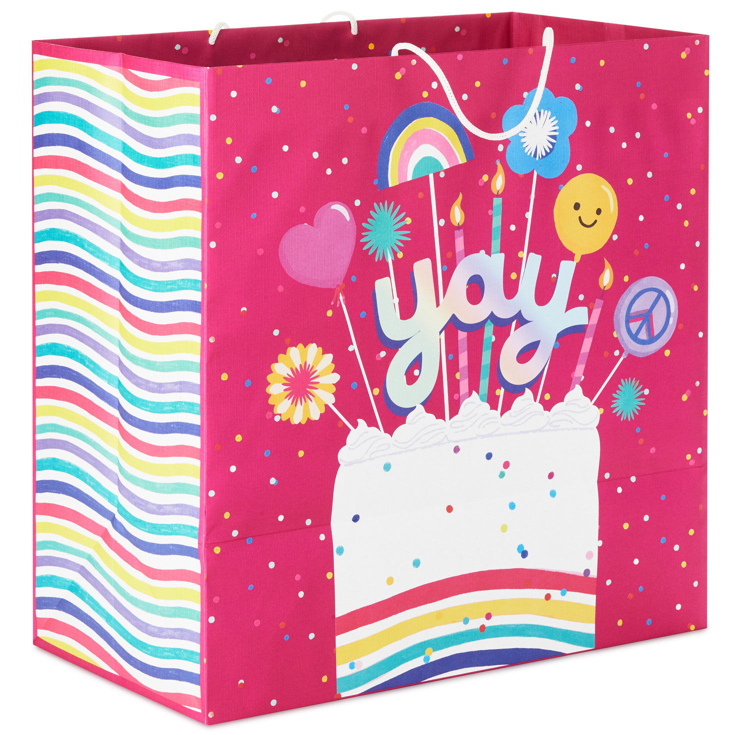 15" Yay Cake Extra-Deep Birthday Gift Bag for only USD 5.99 | Hallmark