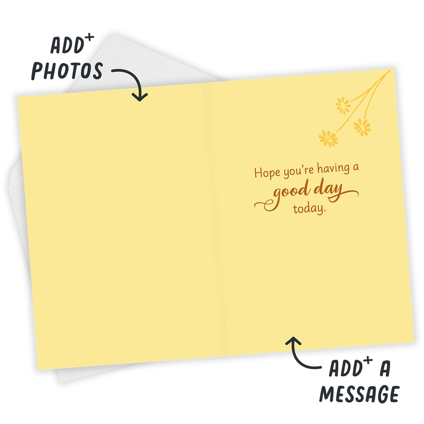 Have a Good Day Thinking of You Photo Card, , large image number 3