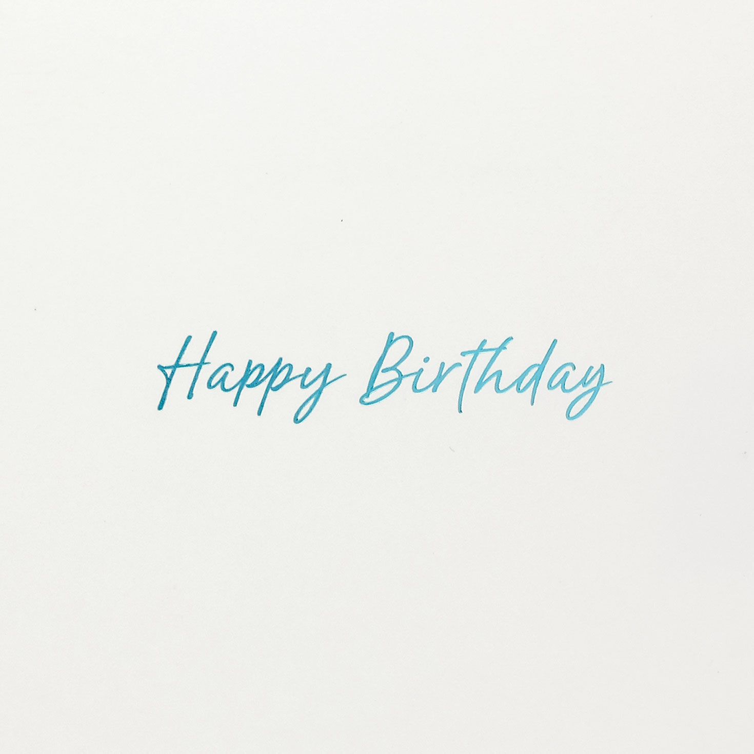 Gold and Green Marbled Birthday Card Sentiment image number 3