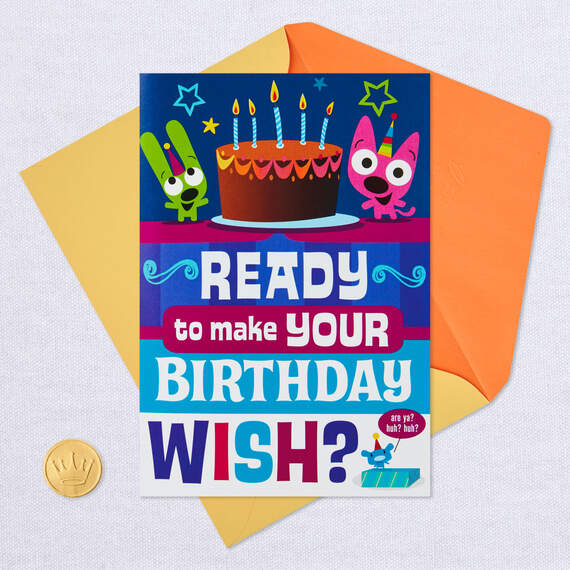 hoops&yoyo™ Shooting Star Birthday Card With Sound and Light, , large image number 5