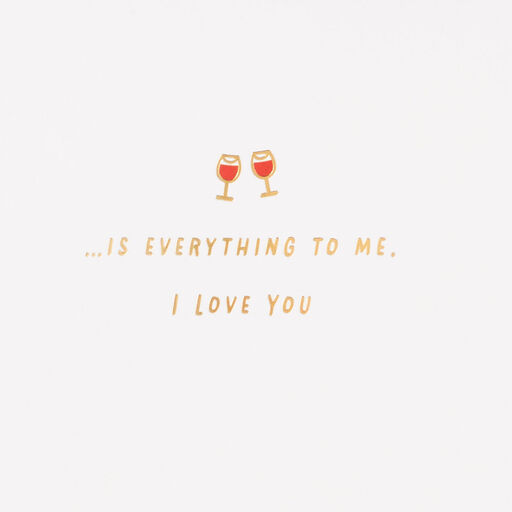 Doing Nothing With You Is Everything to Me Love Card, 