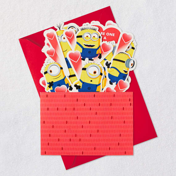 Minions One in a Minion 3D Pop-Up Valentine's Day Card, , large image number 7