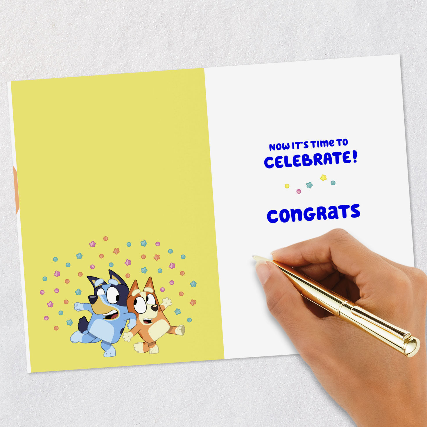 Bluey and Bingo Preschool Graduation Card  image number 6