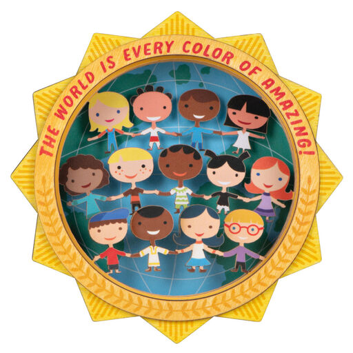 UNICEF Every Color of Amazing Papercraft Ornament, 