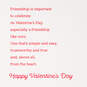 A Friendship From the Heart Valentine's Day Card, , large image number 2