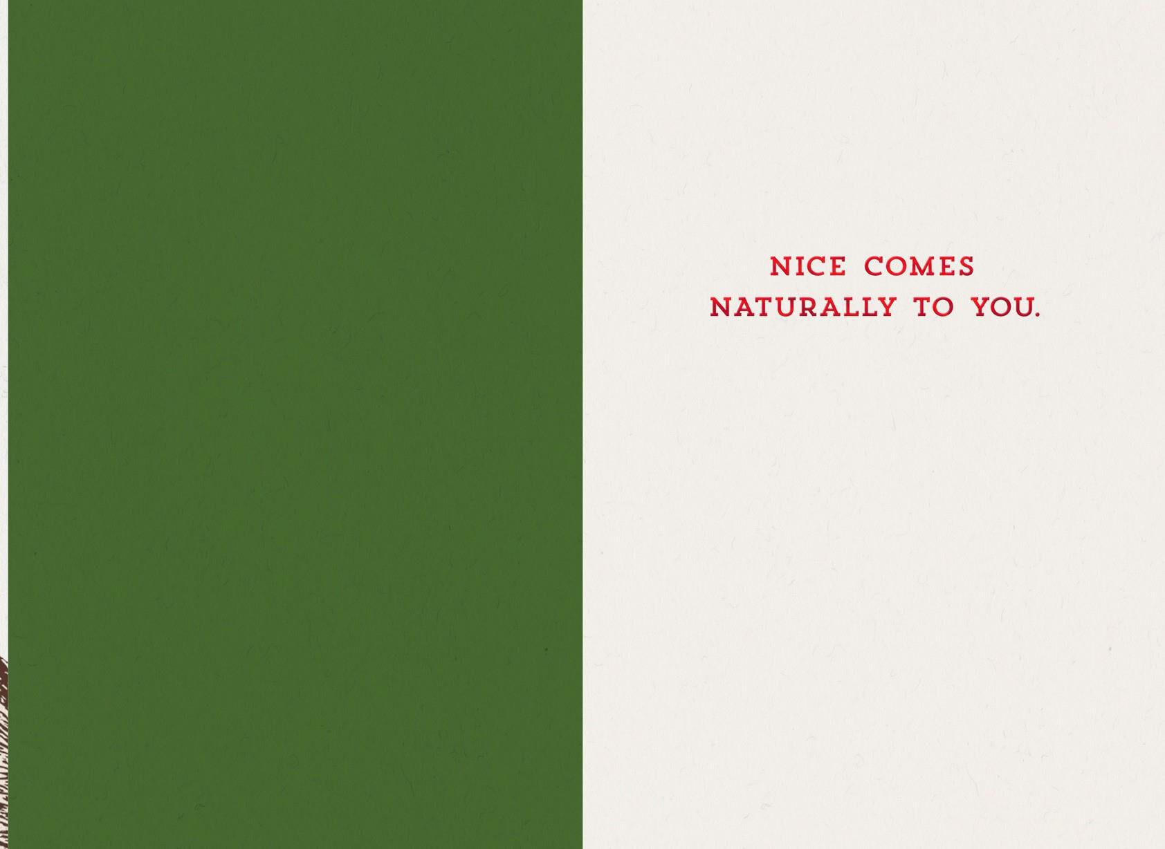 Life is Good® Nice Bear Christmas Card
