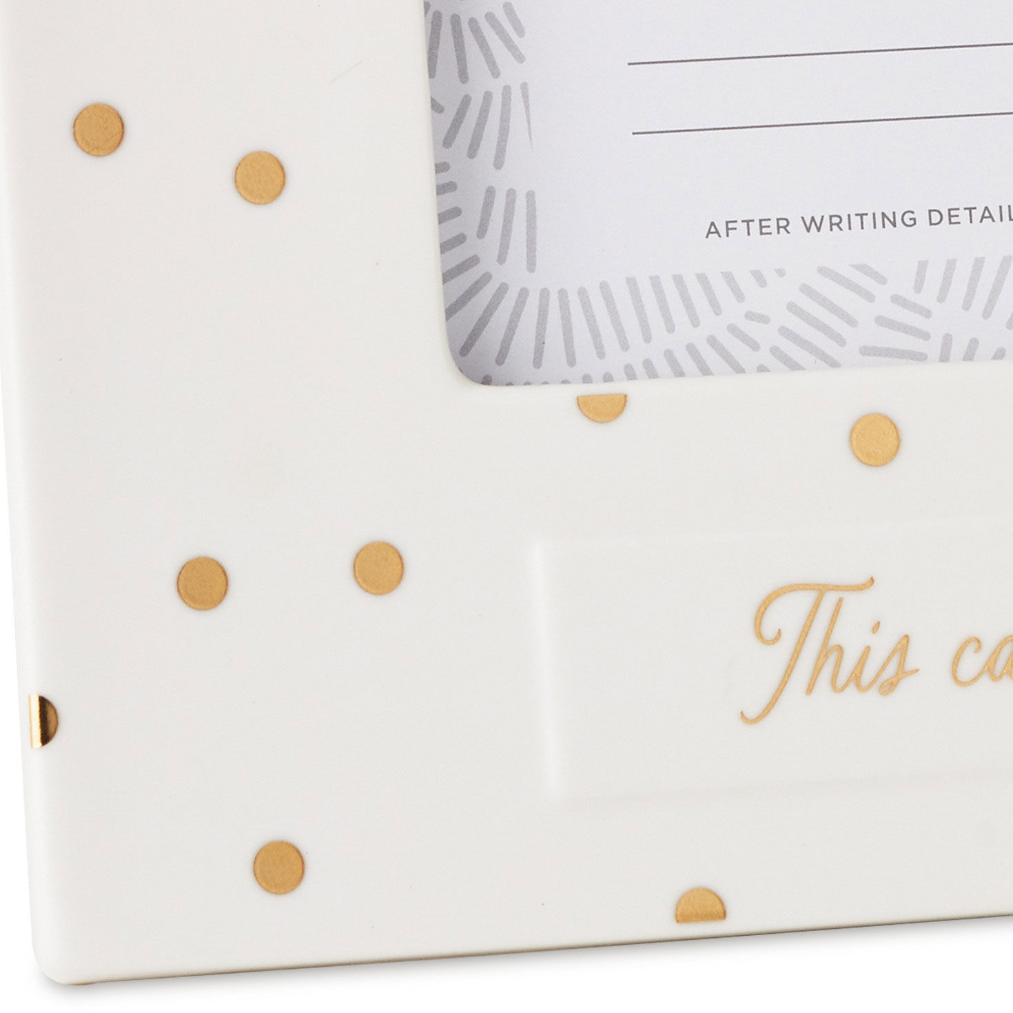 This Calls for Confetti Picture Frame, 4x6, , large image number 4