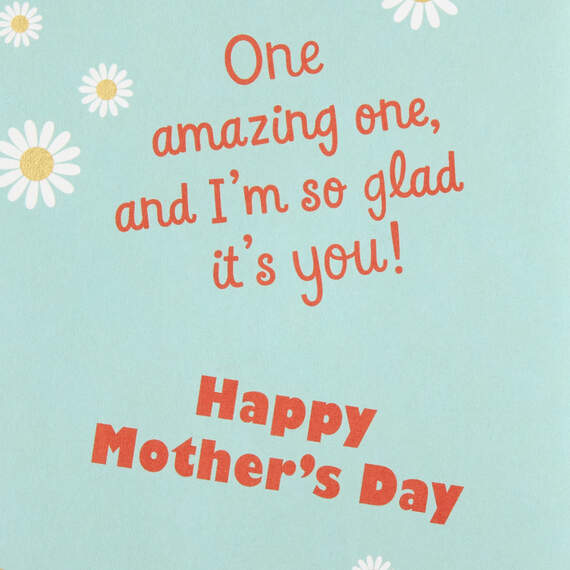 One in a Gazillion Pop-Up Mother's Day Card for Godmother, , large image number 2