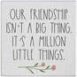 Simply Said Friendship Quote Gift-a-Block Wood Sign, 5.25x5.25, , large image number 1