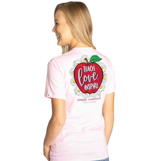 Simply Southern Teach Love Inspire Short Sleeve T-Shirt, 