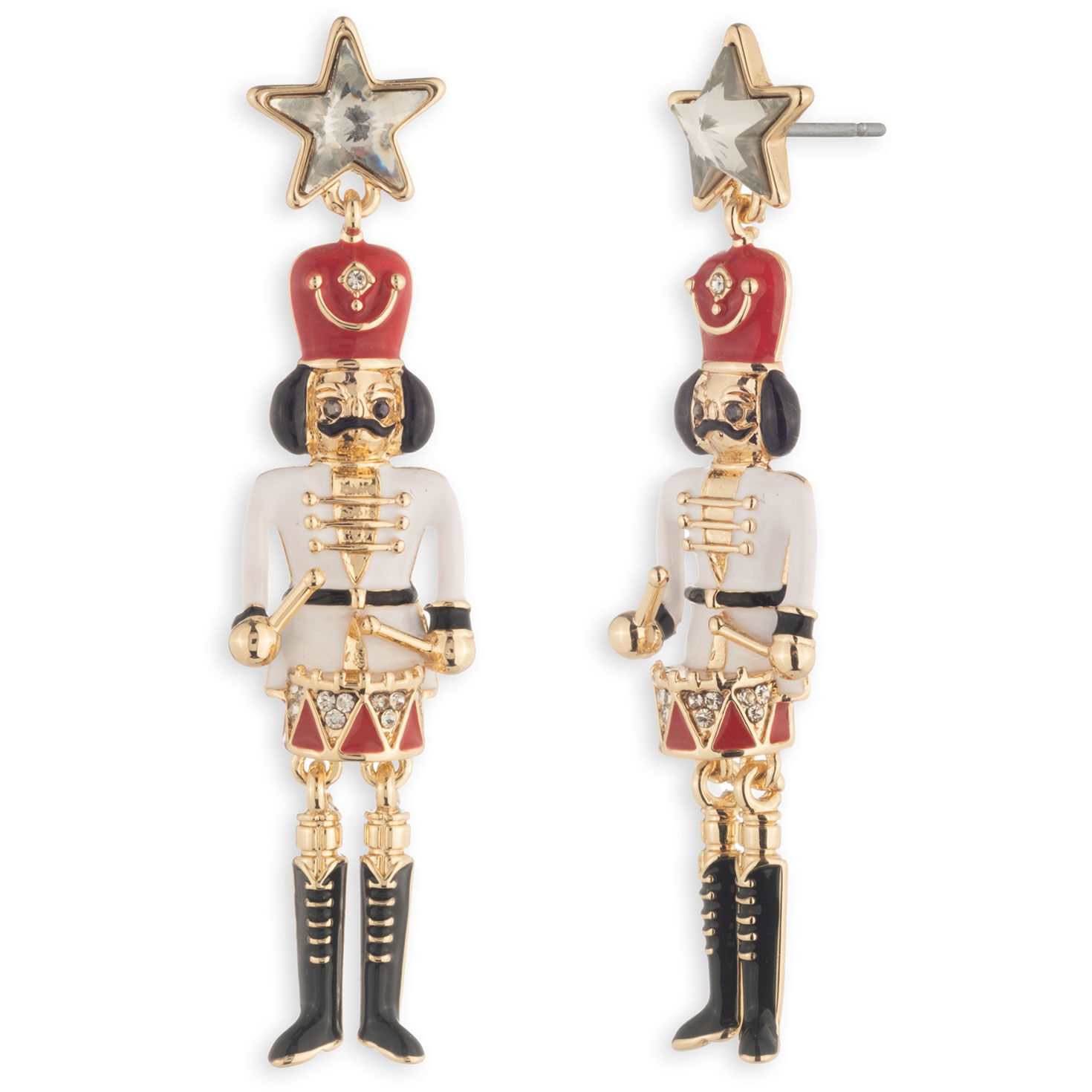 Hallmark Nutcracker Dangle Earrings