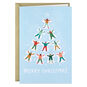 Snow Angel Tree Boxed Christmas Cards Pack Card Front with envelope image number 2
