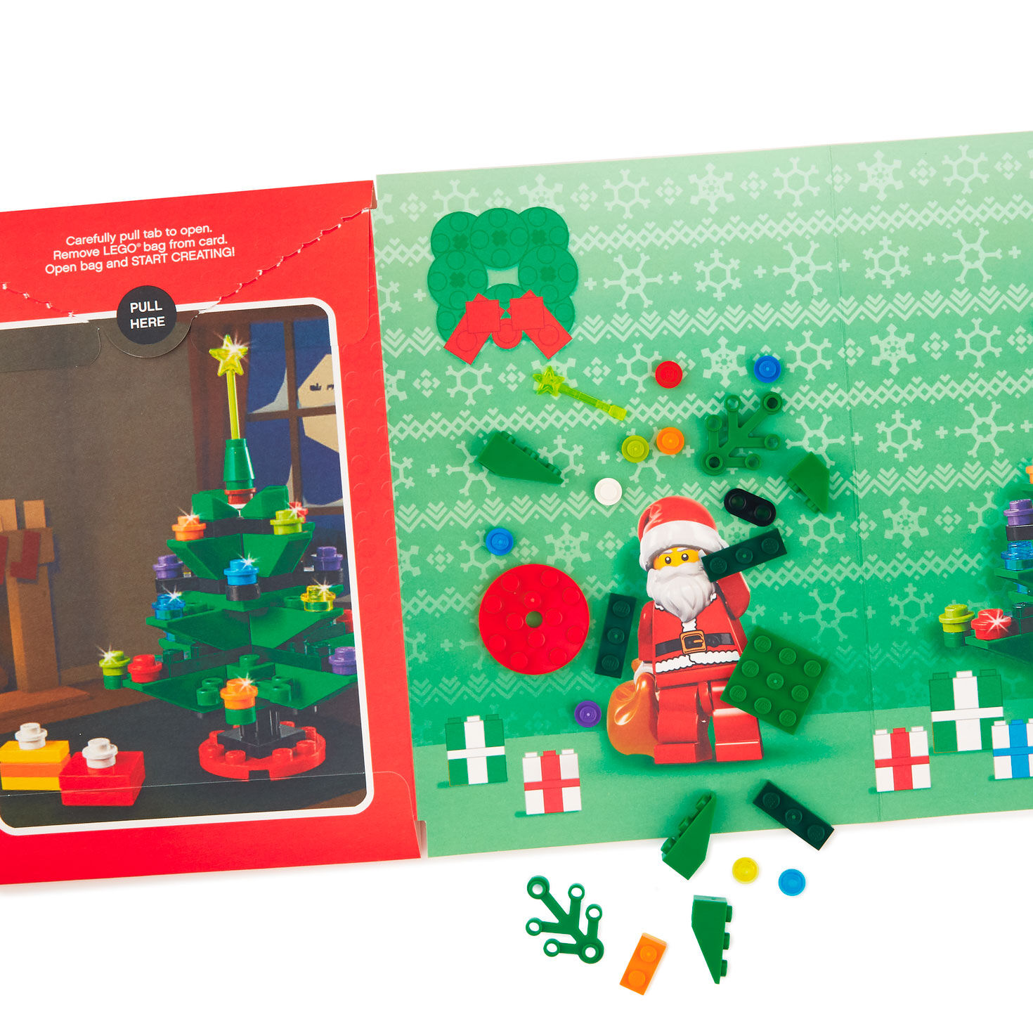 Lego christmas cards online