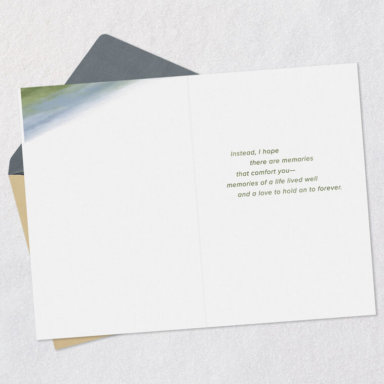 There Are No Words Sympathy Card, , large image number 3