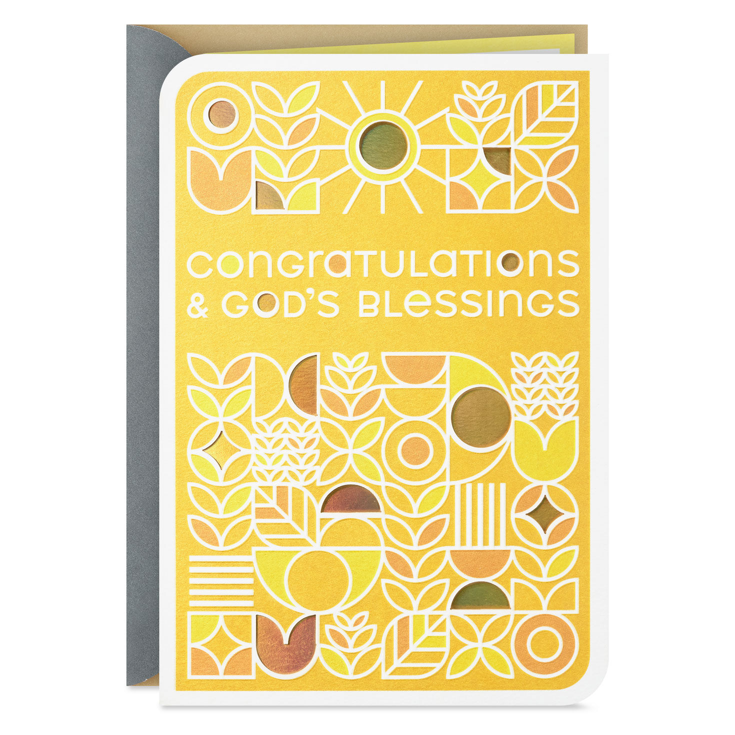 So Happy for You Religious Congratulations Card