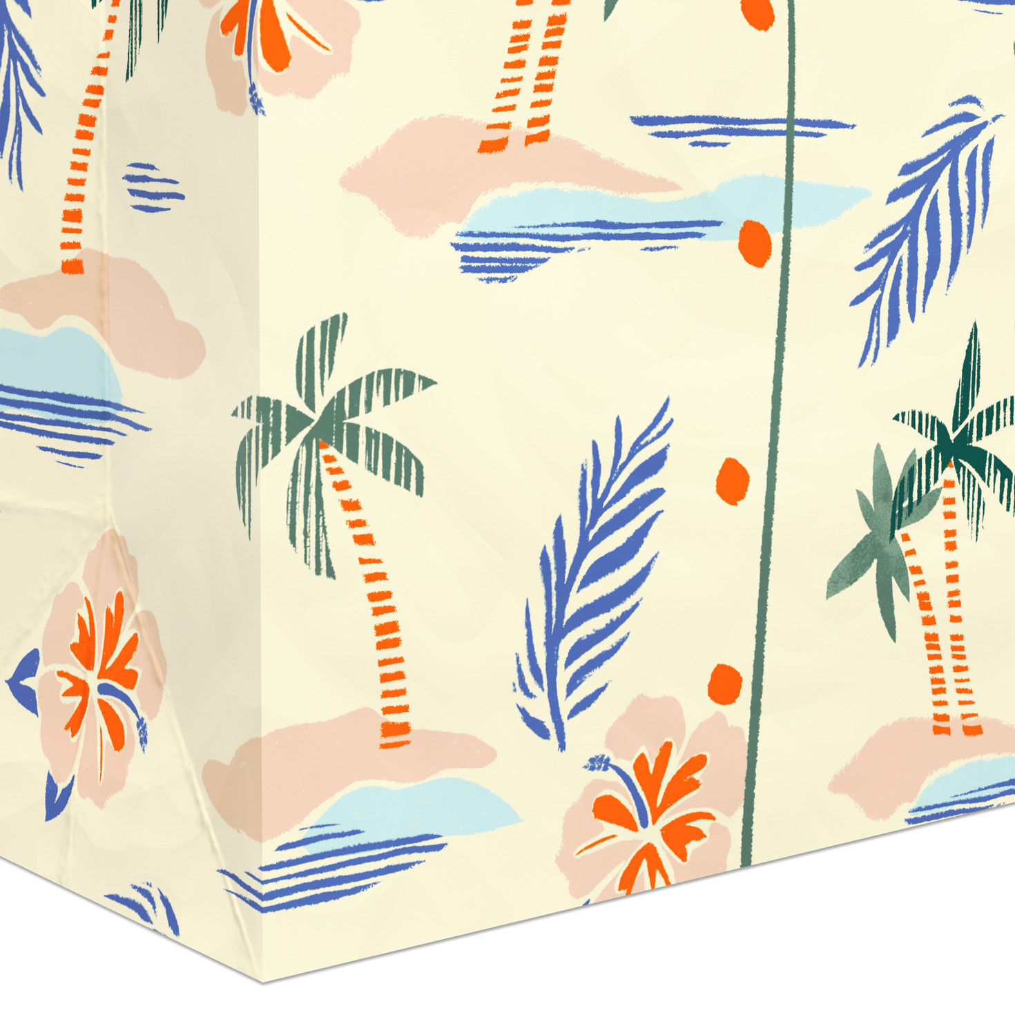Men's Tropical Shirt Medium Gift Bag for Dad Base/Side Detail image number 5