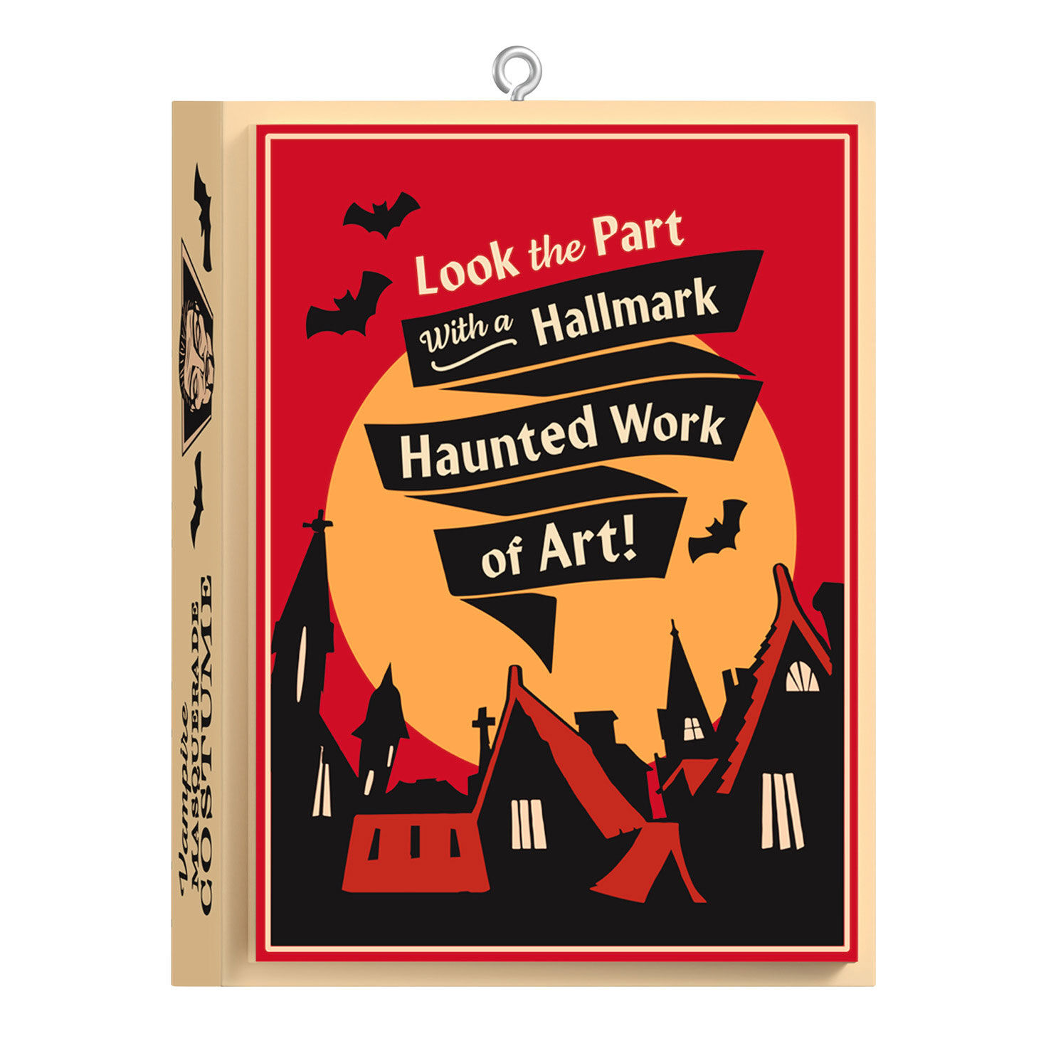 Masquerade Costume Vintage Keepsake Ornament Back image number 4