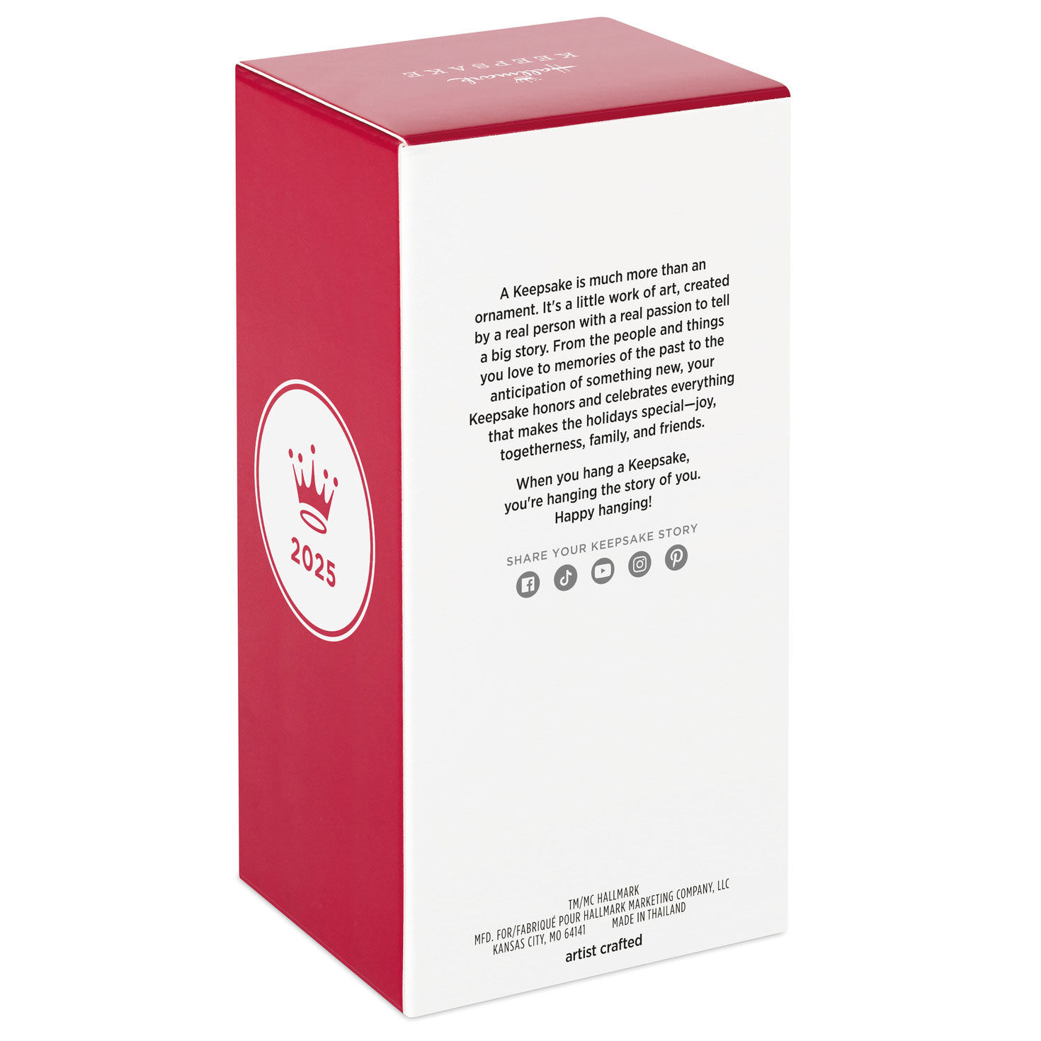 Clark in PJs With Movie Reels Keepsake Ornament package back image number 8