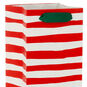 Peppermint and Pine Christmas Wine Gift Bags Handle Detail image number 4