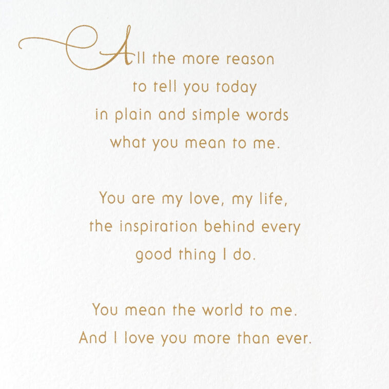 I'm a Lucky Guy Anniversary Card for Wife, , large image number 2