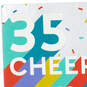 35 Cheers for 35 Years 35th Birthday Card, , large image number 4
