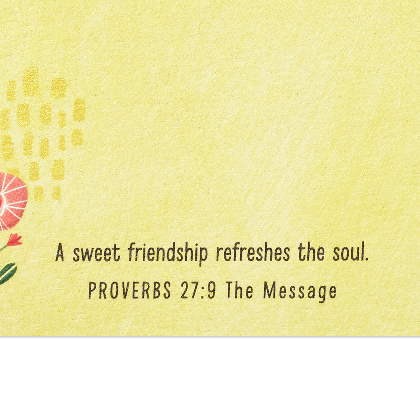 Thankful for You Christian Friendship Card scripture image number 3