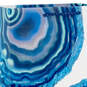 9.6" Blue Geodes on White Medium Gift Bag, , large image number 4