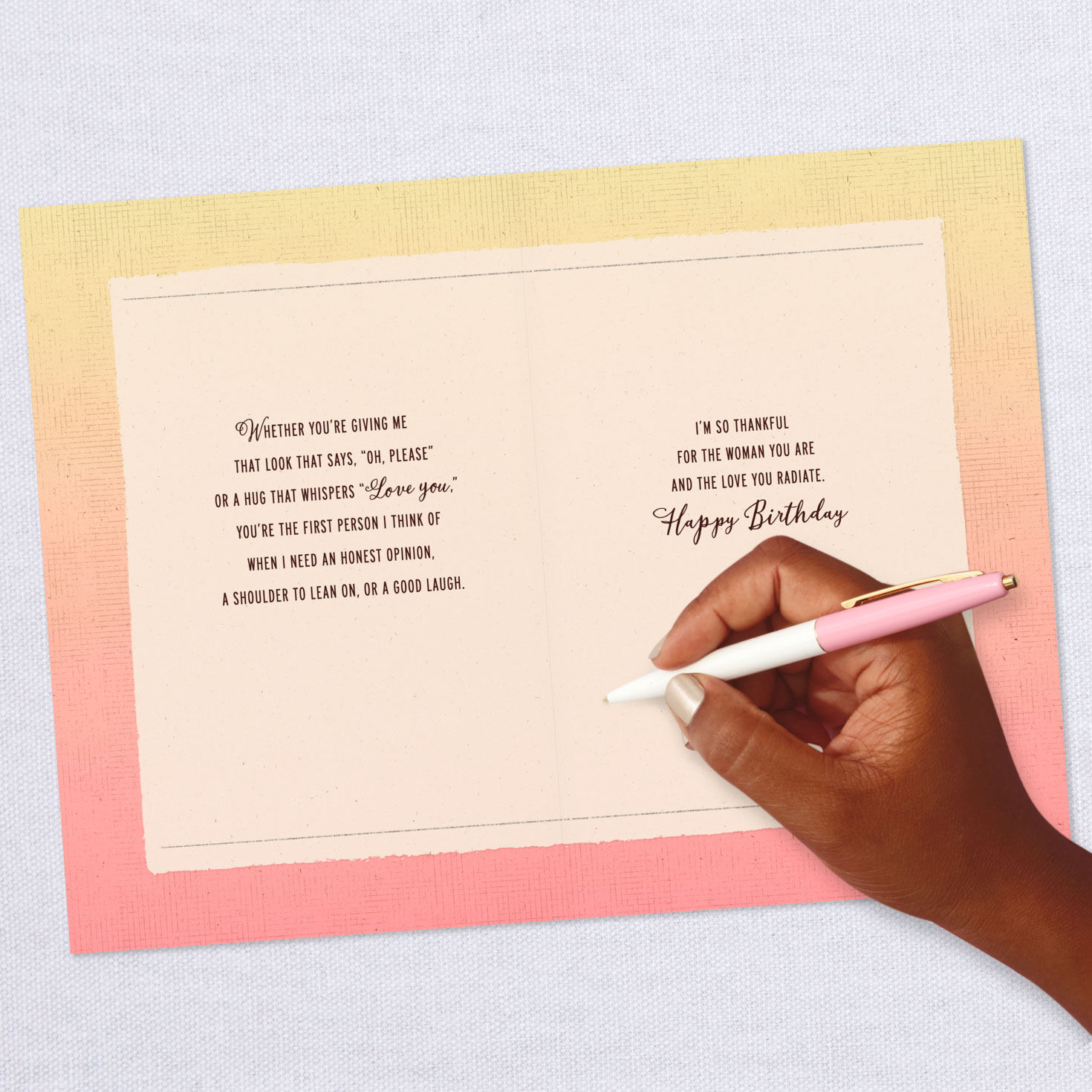 Thankful for the Woman You Are Birthday Card for Sister for only USD 2.99 | Hallmark
